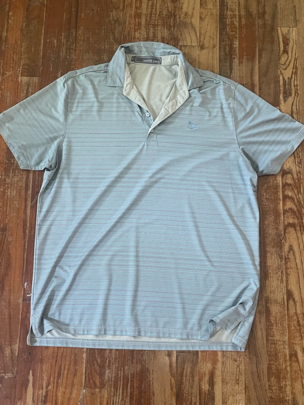 Peter Millar Men's Light Blue Performance Polo